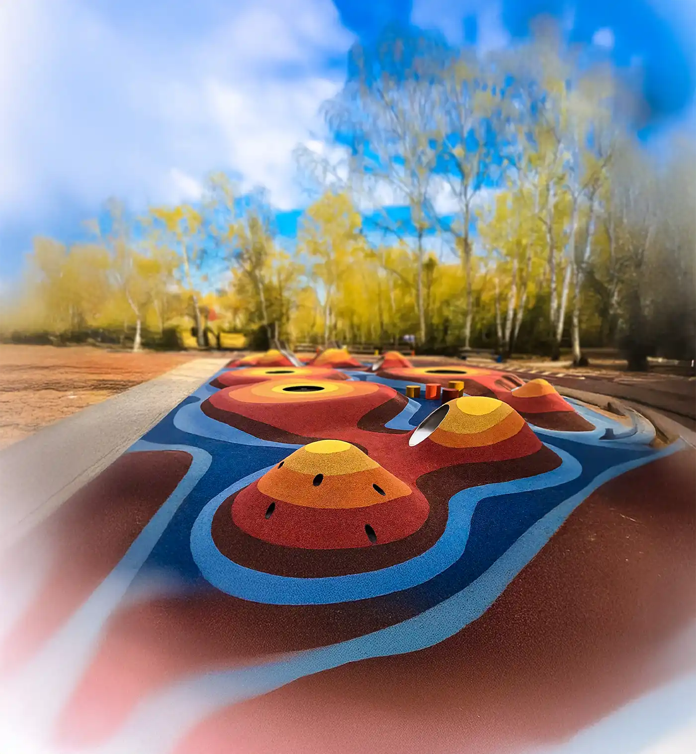 podloza gumowe sensoryka 3d